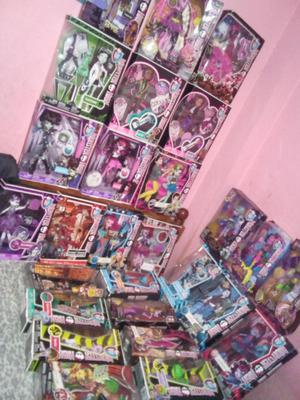 Monster high variadas desde 40 soles