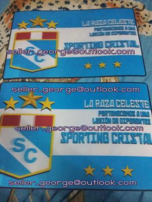 Individuales 3d de Sporting Cristal
