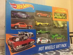 Set de carros hot wheels