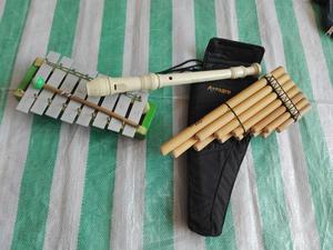 Zampoña, Flauta Y Marimba