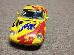 Auto de coleccion Porsche Coupe de competencia