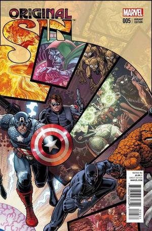 Original Sin 5 Of 8 en Ingles Variant Edition Marvel