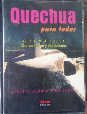 Quechua Gramática y Conversación y Vocabulario