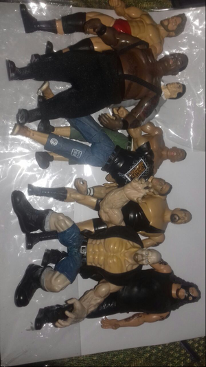 WWE WWF figuras en venta jakks no Mattel