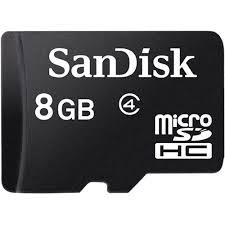 MICRO SD SANDISK 8GB SDSDQM