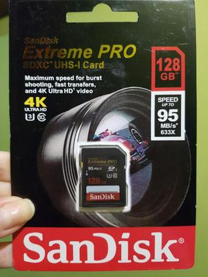 Memoria Sd 128gb 4k Sandisk Extreme Pro
