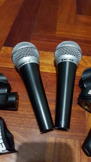 Microfonos Shure
