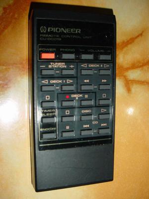 Control remoto equipo Pioneer CUDCO19 Made in Japan