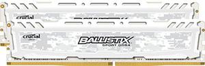 MEMORIA BALLISTIX SPORT LT WHITE 8GB DDR UDIMM DDR4