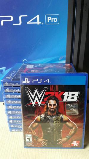 W2k18 Ps4 Nuevo Sellado Stock