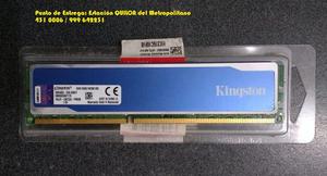 Memoria RAM DDR3 8GB Mhz. Kingston HYPER
