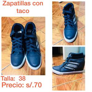 Zapatilla con Taco