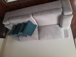 Sofa casi nuevo color gris