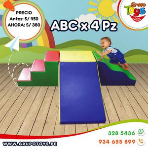 ABC X 4 PZAS X 45 ALTURA Estimulación para bebe