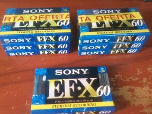 Cassette Sony Efx 60 Y 90
