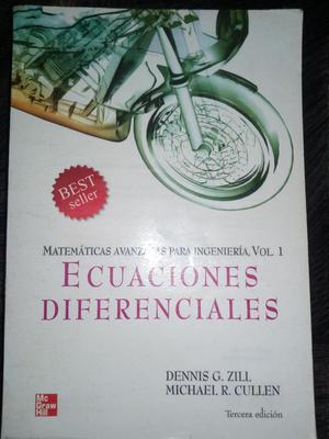 ECUACIONES DIFERENCIALES POR DENNIS G. ZILL Y MICHAEL R.