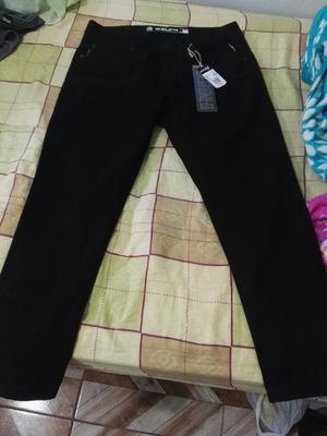 Pantalon Negro Gzuck Talla 32