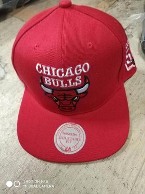Gorra Chicago Bulls Mitchell Ness NBA Regulable Nueva