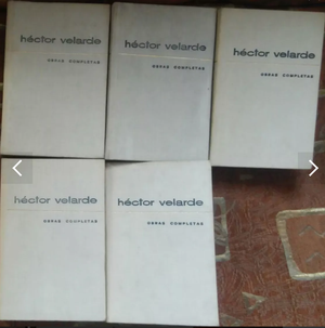 Héctor Velarde Obras Completas 5 Tomos