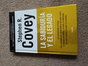 Libro: La sabiduría del legado Stephen R. Covey