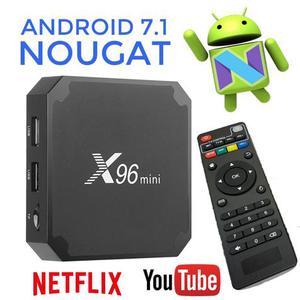 Android tv box 7.1 X96 mini 1gb ram 8gb room
