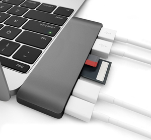 Hub 2 Adaptador USB tipo C Type C para MacBook Pro 13 y 15