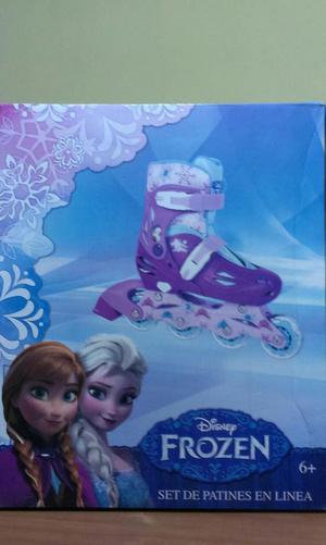 Patin Frozen Disney expandible niña