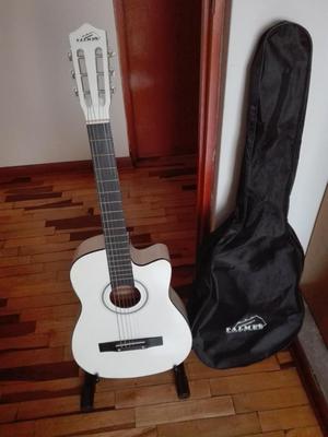Remato Guitarra Acustica Blanca