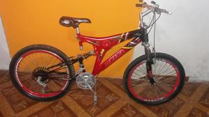 Vendo Bicicleta DOBLE AMORTIGUADOR ARO DE DOBLE PARED aro 26