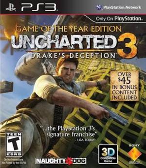 Vendo Uncharted3 para Ps3 Playstation3