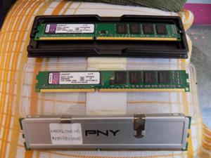 Memoria kingston de DDR3 8gb y 4gb