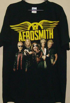 Polo Aerosmith L Original Rob Zombie Avenged Sevenfold