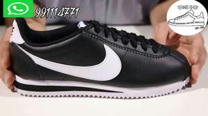 Zapatillas Nike Cortez Negro Blanco