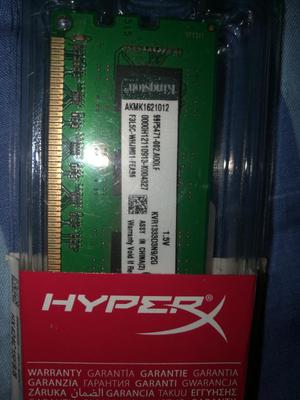 2 Memorias Ram Kingston 2gb DDR3