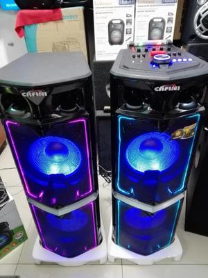 2 torres equipo sonido 40 mil watts bluetooth karaoke victor