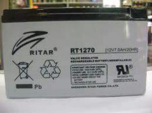 Bateria 12v7ah Ritar Power