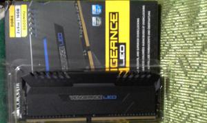 MEMORIA RAM CORSAIR VEGEANCE DDR4 8GB  MHZ LED BLUE
