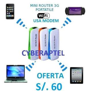 Router 3g Wiffi Portatil Internet Modem Usb Movistar Bitel