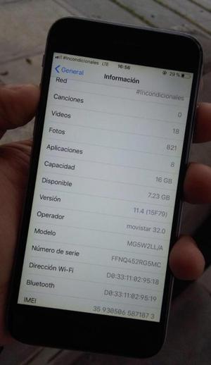 Vendo iPhone 6S en Muy Buena Conficion