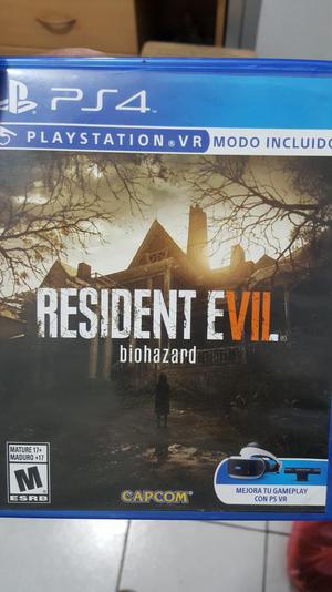 ps4 resident evil 7 videojuego