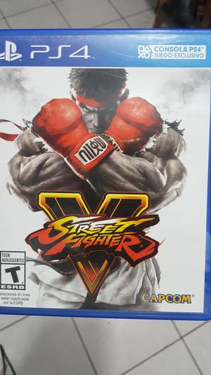 ps4 videojuego street fighter V