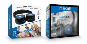 Audifonos Bluetooth Maxell Duo Mp3 original