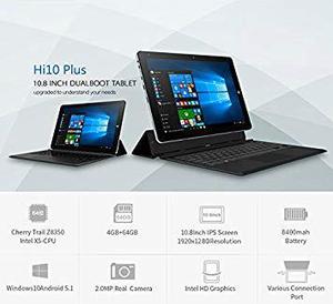CHUWI HI10 PLUS TABLET PC con windows 10 Teclado
