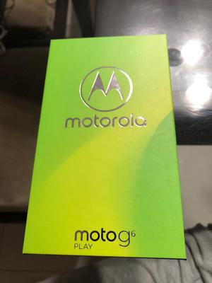 Motorola G6 Play Nuevo Sellado