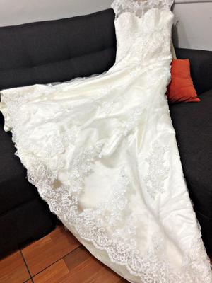 Vestido de novia Ivory importado