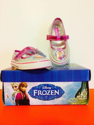 Zapatillas Frozen plateadas Disney originales para niñas
