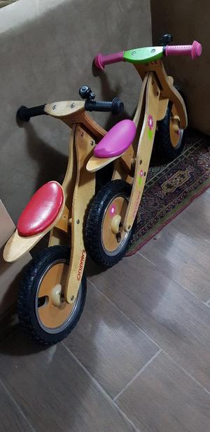 Bicicleta de Madera para Niños