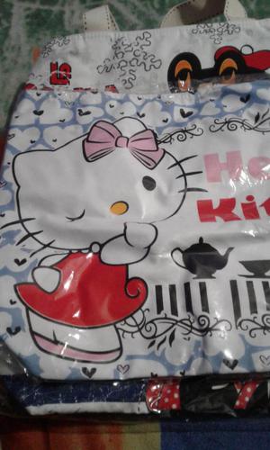 Bolso Cartera de Tela Hello Kitty