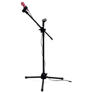 pedestal de microfonos, para karaoke, en casa o evento,