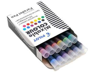 Cartuchos 12 Tintas de Colores Pilot Parallel Pen